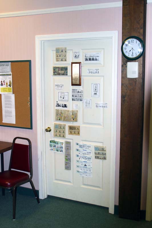 Pastor Steve's door