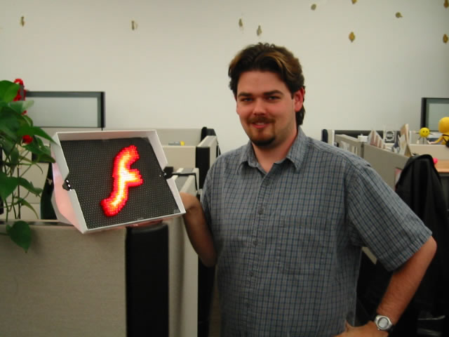 Mike Williams, one of the Flash product managers.