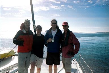 Anais foredeck crew